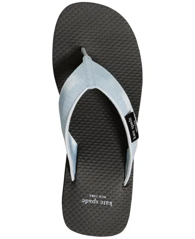 Kate Spade New York Sam Icon Platform Wedge Flip Flop In Blue