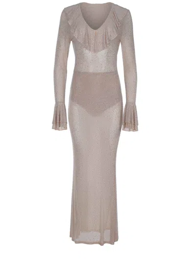 Twenty Four Haitch Twenty Fourhaitch Dress In Gray | ModeSens