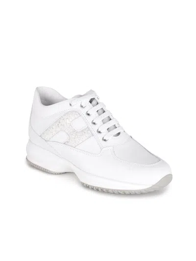 Hogan Interactive Sneakers In White