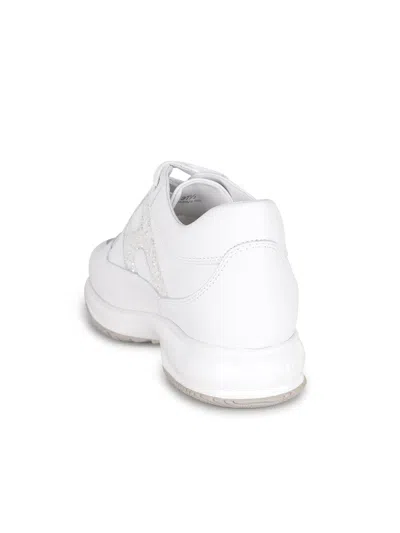 Hogan Interactive Sneakers In White