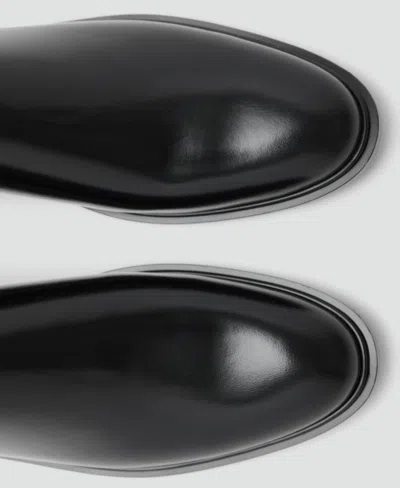 Mango Chelsea Boot In Black