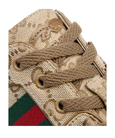 Gucci Stretch Gg Canvas Low-top Sneakers In Multi