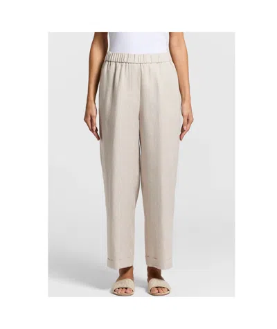 Peserico Elasticated Trousers In Neutral