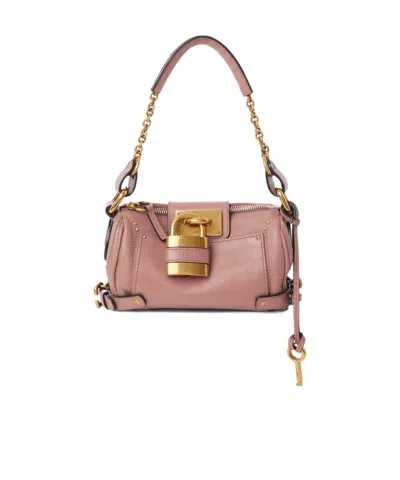 Chloé Chloe Women Biscuit Leather Small Paddington Shoulder Bag In Brown