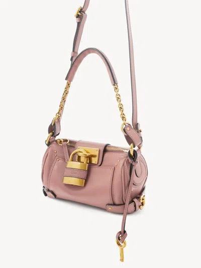 Chloé Chloe Women Biscuit Leather Small Paddington Shoulder Bag In Brown