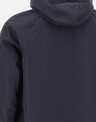 Aspesi Hooded Zip-up Jacket In Multi