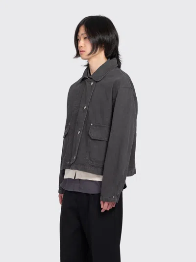 Mfpen Jacket Buttons Courier In Gray