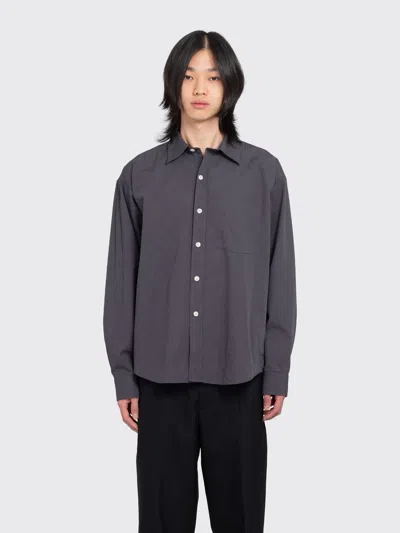 Mfpen Executive Check-pattern Shirt In Brown