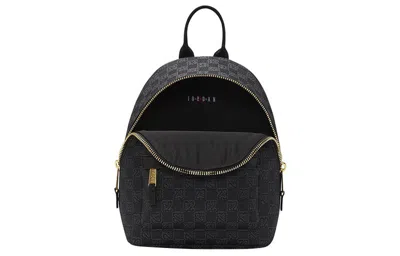 Jordan Air  Monogram Mini Backpack 'black' In Multi