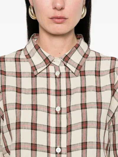Rohe Check-pattern Oversized Shirt In Pattern