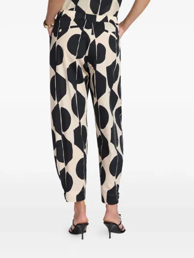 Elena Miro' Patterned Trousers In Multi