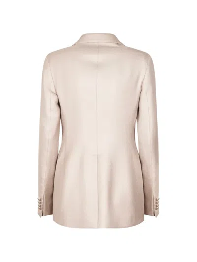 Tagliatore Buttoned Blazer In Pink