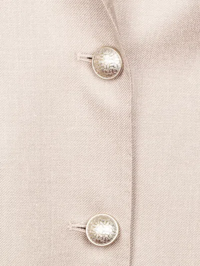 Tagliatore Buttoned Blazer In Pink