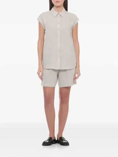 Panicale Elasticated Shorts In Neutral