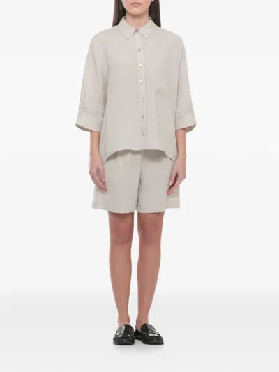 Panicale Buttoned Shirt In Neutral