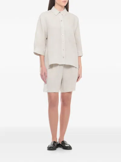 Panicale Buttoned Shirt In Neutral