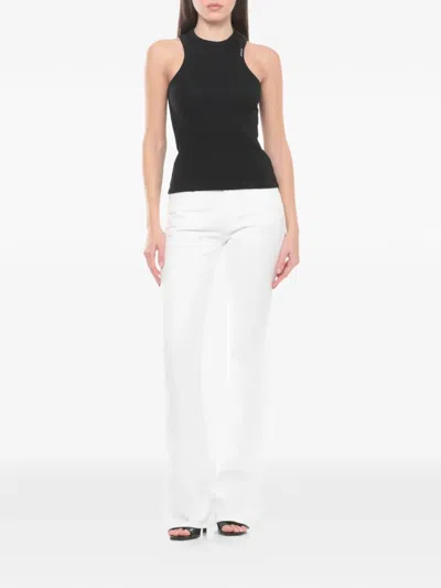 Dondup Bootcut Jeans In White