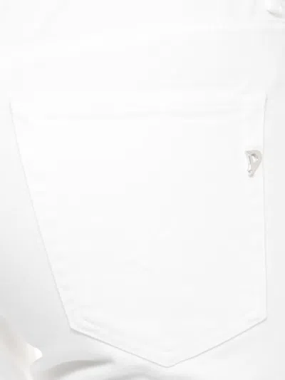 Dondup Bootcut Jeans In White