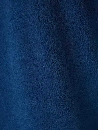 Fedeli V-neck T-shirt In Blue
