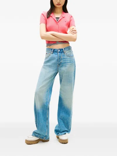 Tommy Hilfiger Short-sleeve Cardigan In Multi