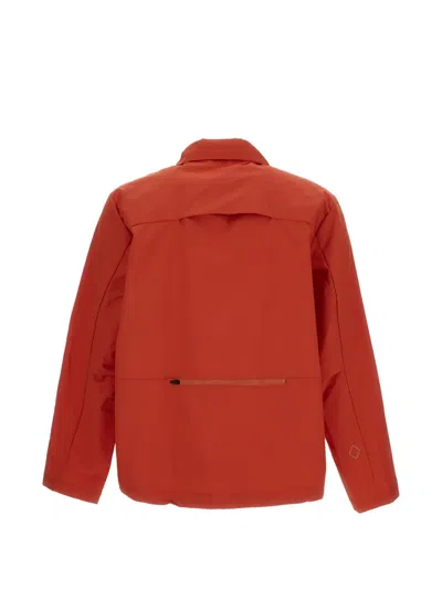 Pas Normal Studios Reflective Logo Utility Jacket In Orange