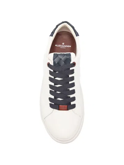 Alexander Smith London Woven Panel Sneakers In Multi