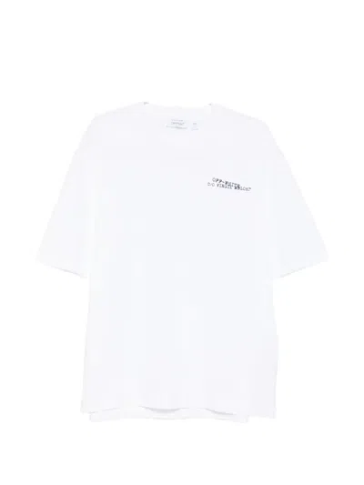 Off-white Ss22 Printing Round Neck Pullover Short Sleeve Ordinary Version White In White