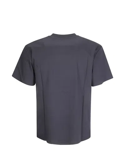 Heliot Emil Plaque T-shirt In Gray