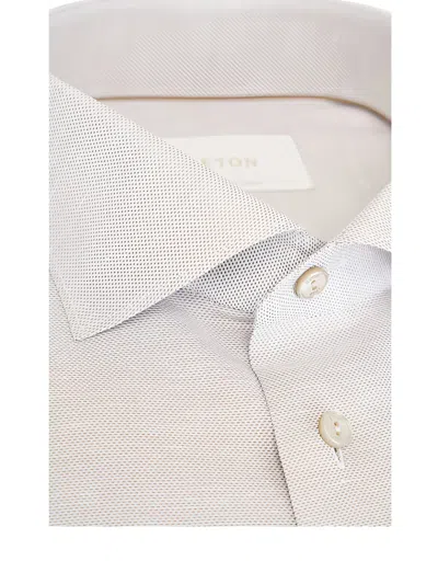 Eton Buttoned Shirt In Neutral