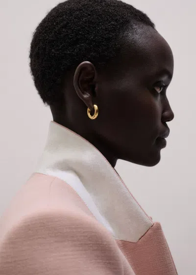 Me+em Sharp Shoulder Blazer Blush Pink In Pink