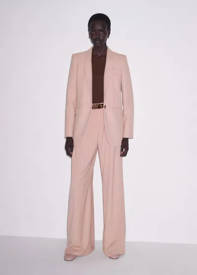 Me+em Sharp Shoulder Blazer Blush Pink In Pink