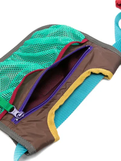 Kolor Multi-pocket Belt Bag In Blue