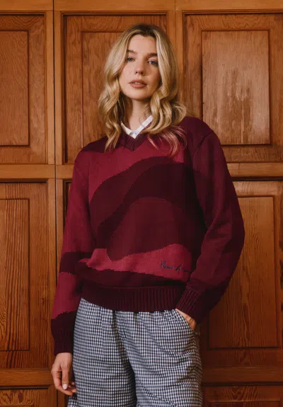 House Of Sunny House Of The Red Landscape Sweater