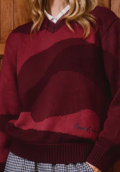 House Of Sunny House Of The Red Landscape Sweater