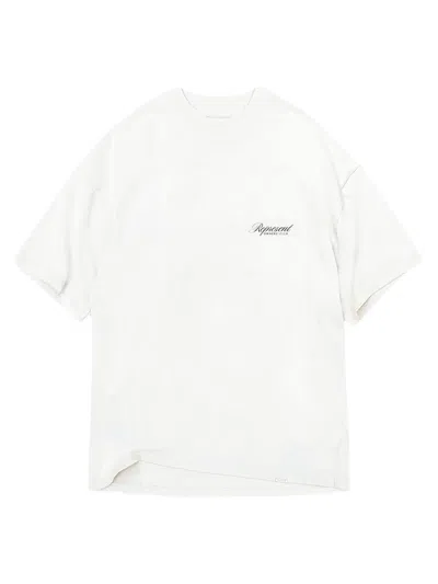 Represent Graphic Print Crew Neck T-shirt In White