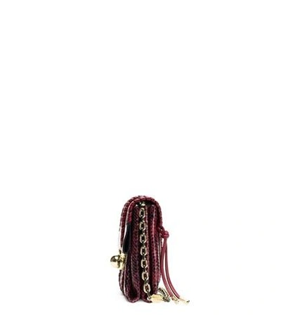 Shop Stuart Weitzman The Belle In Claret Printed Python