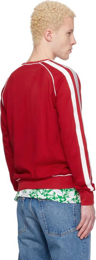 Gimaguas Killian Contrast-panel T-shirt In Red