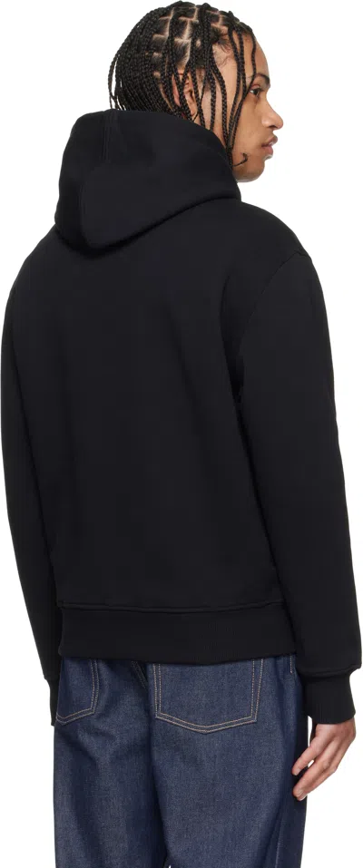 Ami Alexandre Mattiussi Ami Paris Heartfelt Pullover Hoodie For Men In Black