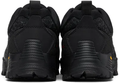 Roa Sneaker Pull Tab Rubber Sole Design In Black