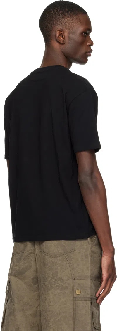 Andersson Bell Black Essential Heart T-shirt In Black