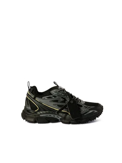 Off-white Multicolor Mesh And Rubber Be Right Back Sneakers In Black