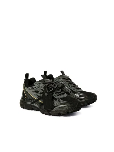 Off-white Multicolor Mesh And Rubber Be Right Back Sneakers In Black