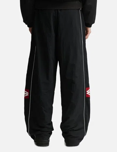 Protocol Index Folded Track Pants In Black
