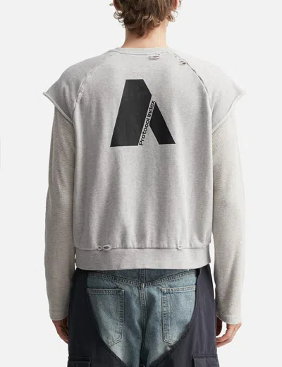 Protocol Index Layered Thermal Jersey In Gray