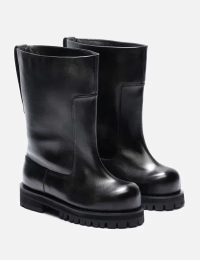 Protocol Index Distressed Shaft Boots In Black