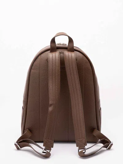 Orciani `micron` Backpack In Brown