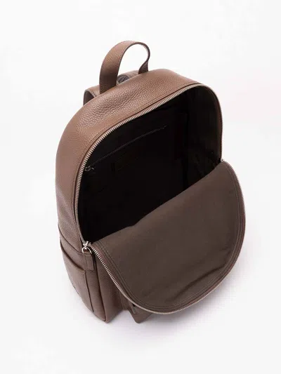 Orciani `micron` Backpack In Brown