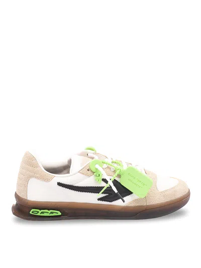 Off-white End Of Play Suede Overlay Sneakers In Multi