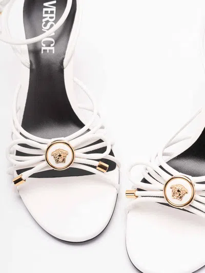 Versace Sandals In White