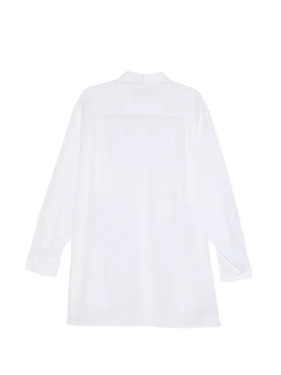 Y's Button-up Shirt In White